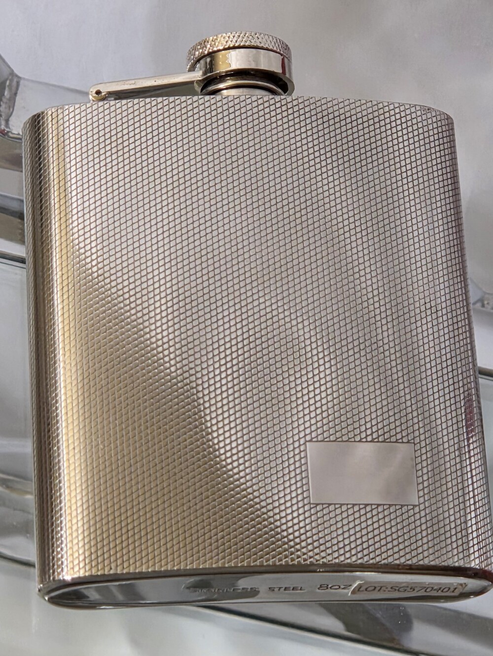 Stainless Steel Hip Flask - 8 Oz